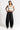 Vora High Waist 4 Pocket Acid Washed Black Denim with Snap Details